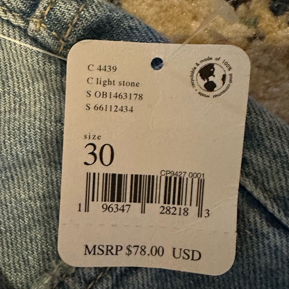 Free People Maggie Mid-Rise Straight Jeans
30W x 27L NWT We the Free - Picture 8 of 8